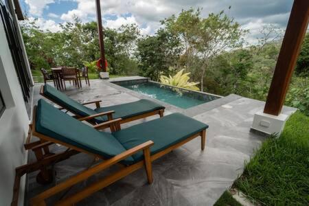Modern Villa Overlooking Macal River Valley Benque Viejo Del Carmen Luaran gambar